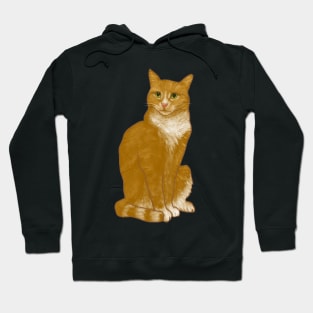 Ginger Cat with an Attitude Hoodie